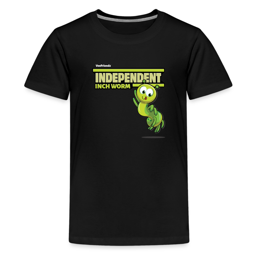 Independent Inch Worm Character Comfort Kids Tee - black
