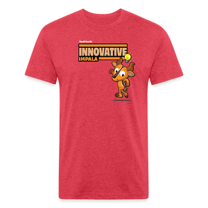 Innovative Impala Character Comfort Adult Tee - heather red