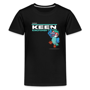 Keen Kingfisher Character Comfort Kids Tee - black