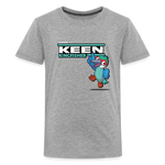 Keen Kingfisher Character Comfort Kids Tee - heather gray