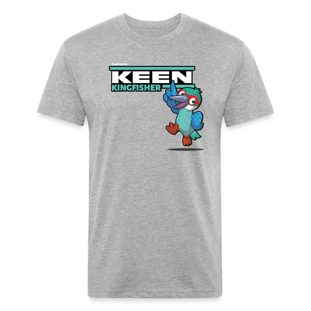 Keen Kingfisher Character Comfort Adult Tee - heather gray