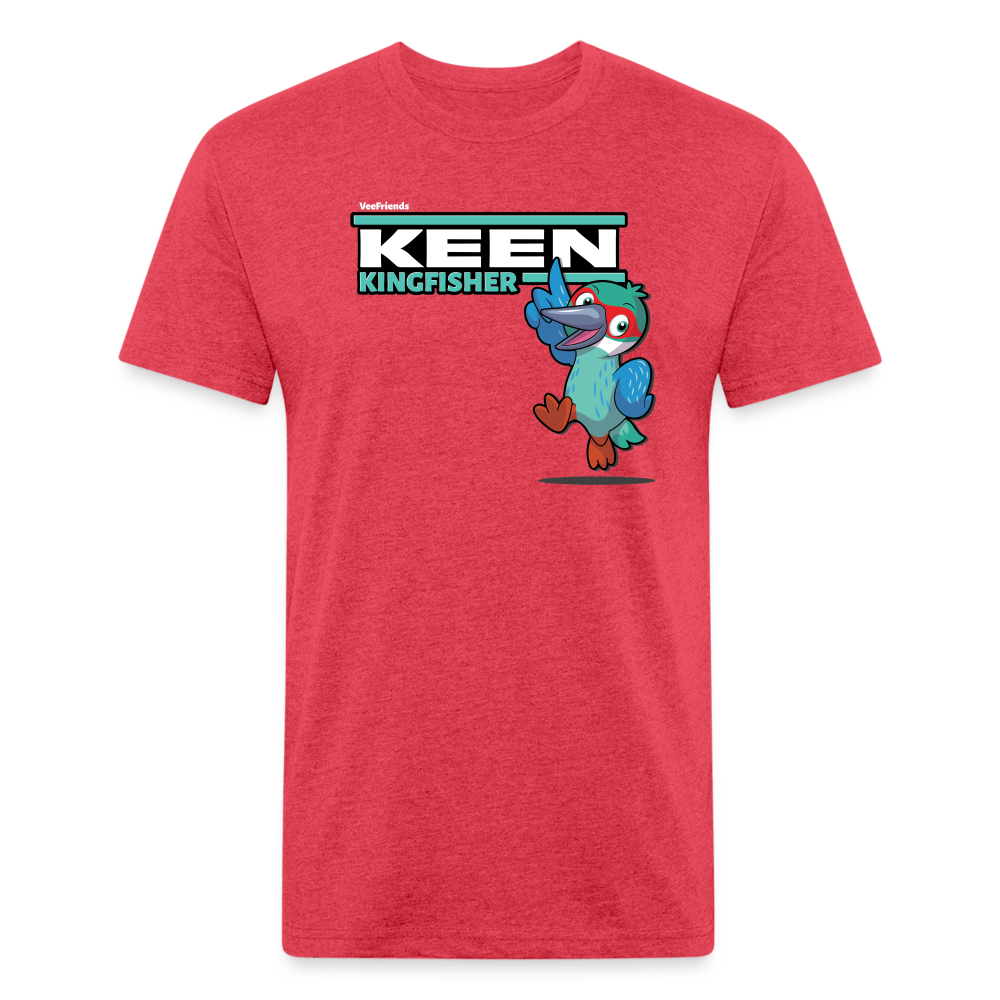 Keen Kingfisher Character Comfort Adult Tee - heather red