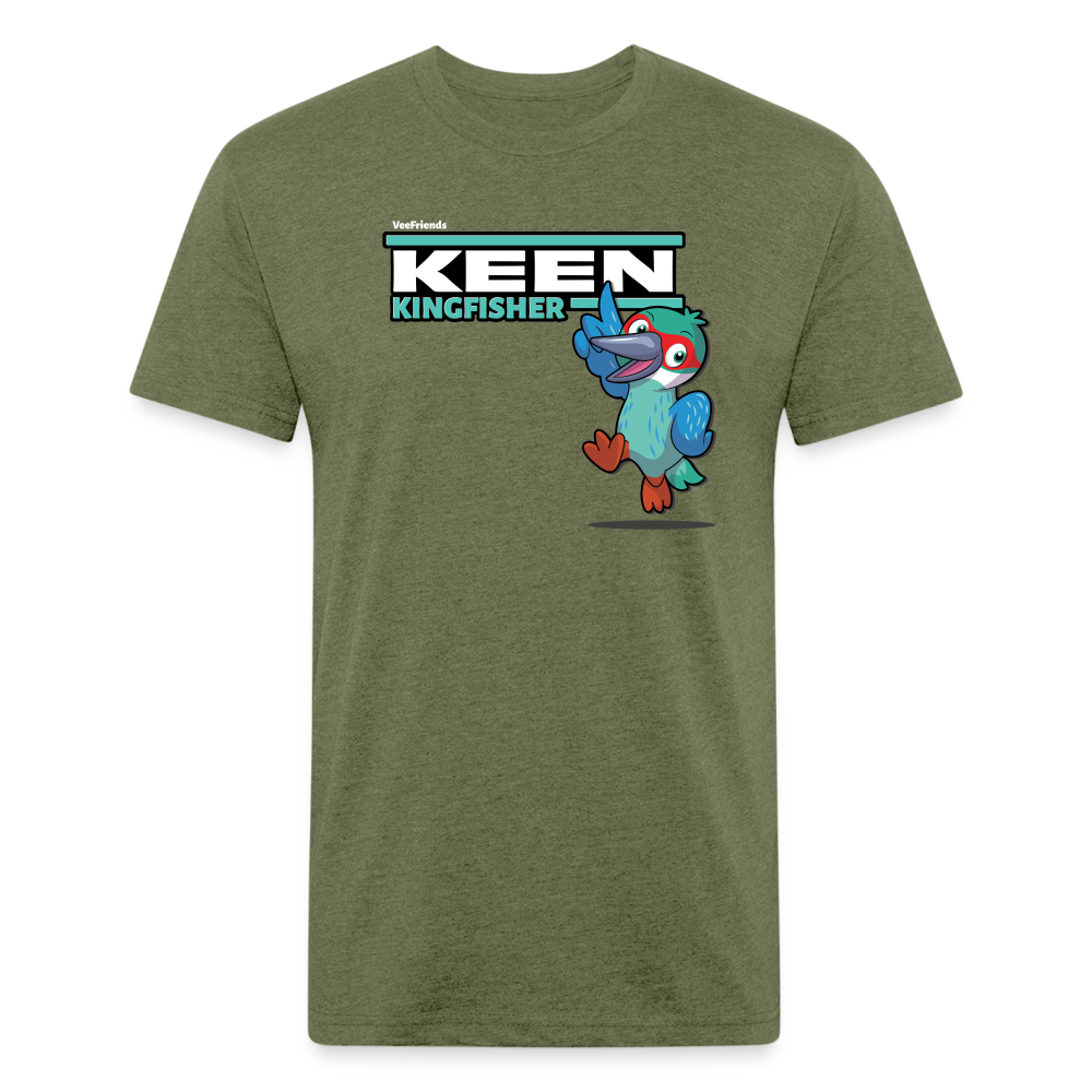 Keen Kingfisher Character Comfort Adult Tee - heather military green