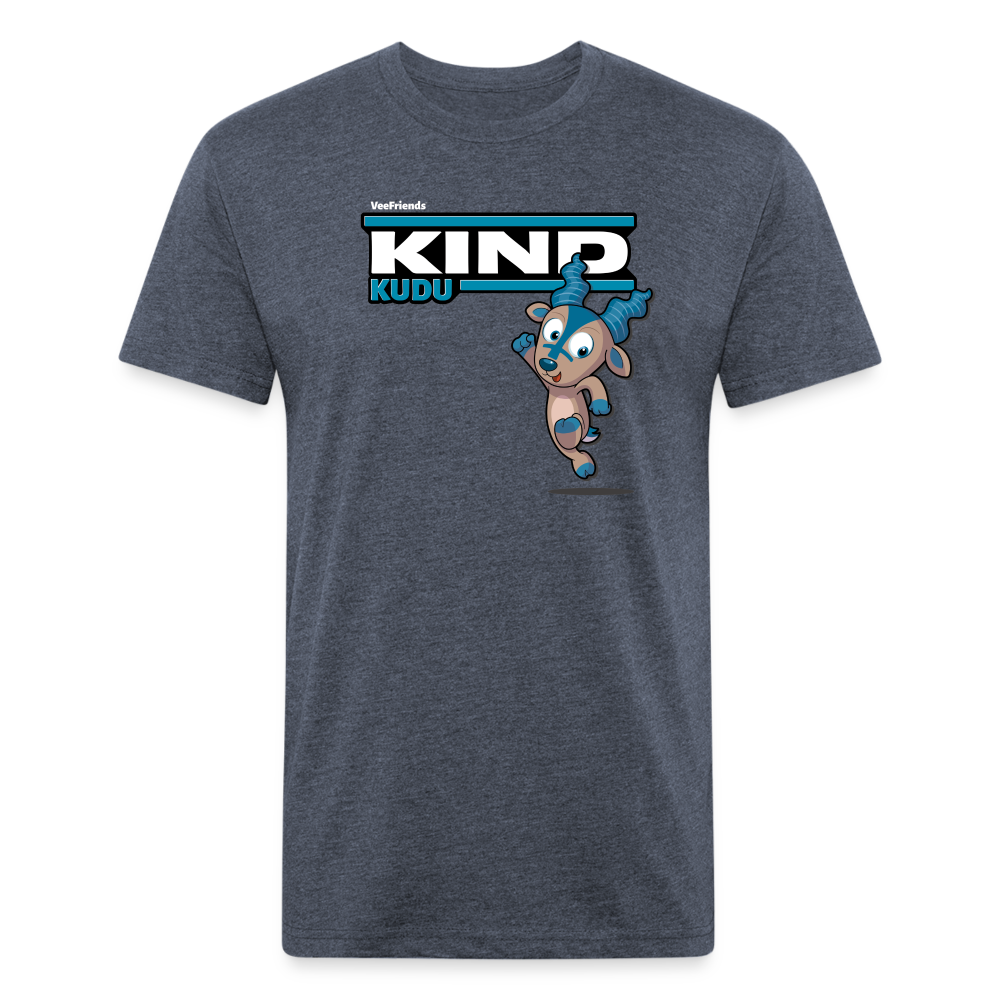 Kind Kudu Character Comfort Adult Tee - heather navy