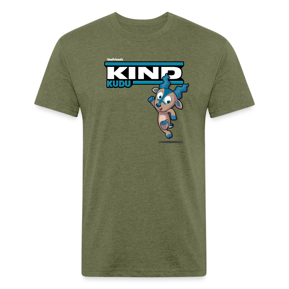 Kind Kudu Character Comfort Adult Tee - heather military green