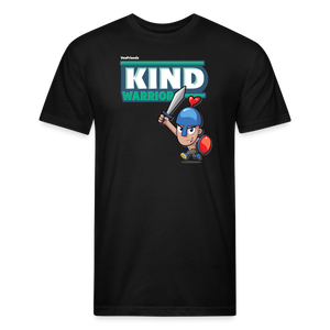 Kind-Warrior Character Comfort Adult Tee - black