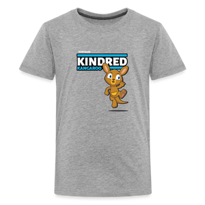 Kindred Kangaroo Character Comfort Kids Tee - heather gray