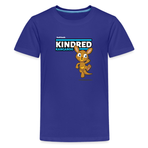 
            
                Load image into Gallery viewer, Kindred Kangaroo Character Comfort Kids Tee - royal blue
            
        