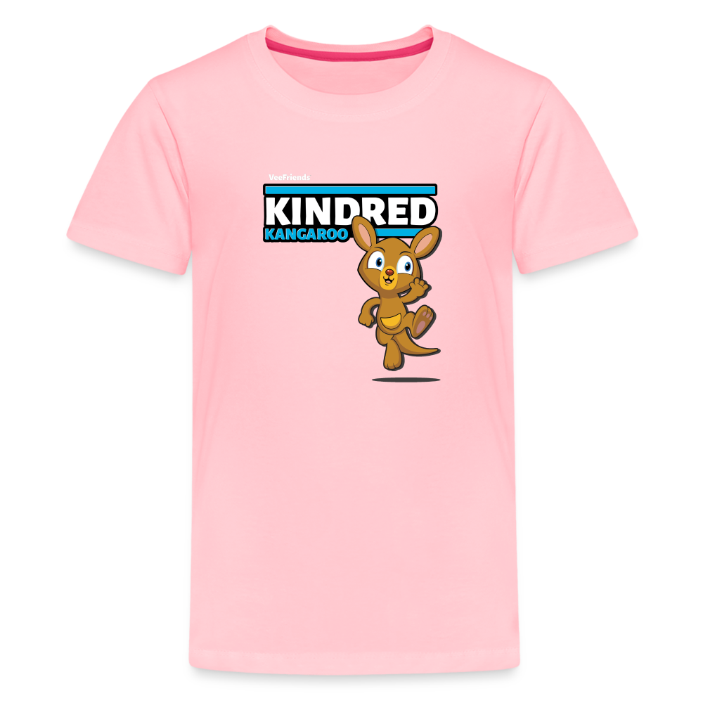
            
                Load image into Gallery viewer, Kindred Kangaroo Character Comfort Kids Tee - pink
            
        