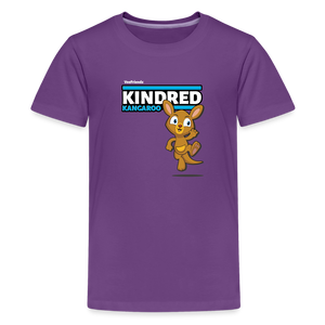Kindred Kangaroo Character Comfort Kids Tee - purple