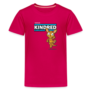 Kindred Kangaroo Character Comfort Kids Tee - dark pink