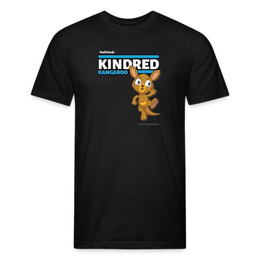 Kindred Kangaroo Character Comfort Adult Tee - black