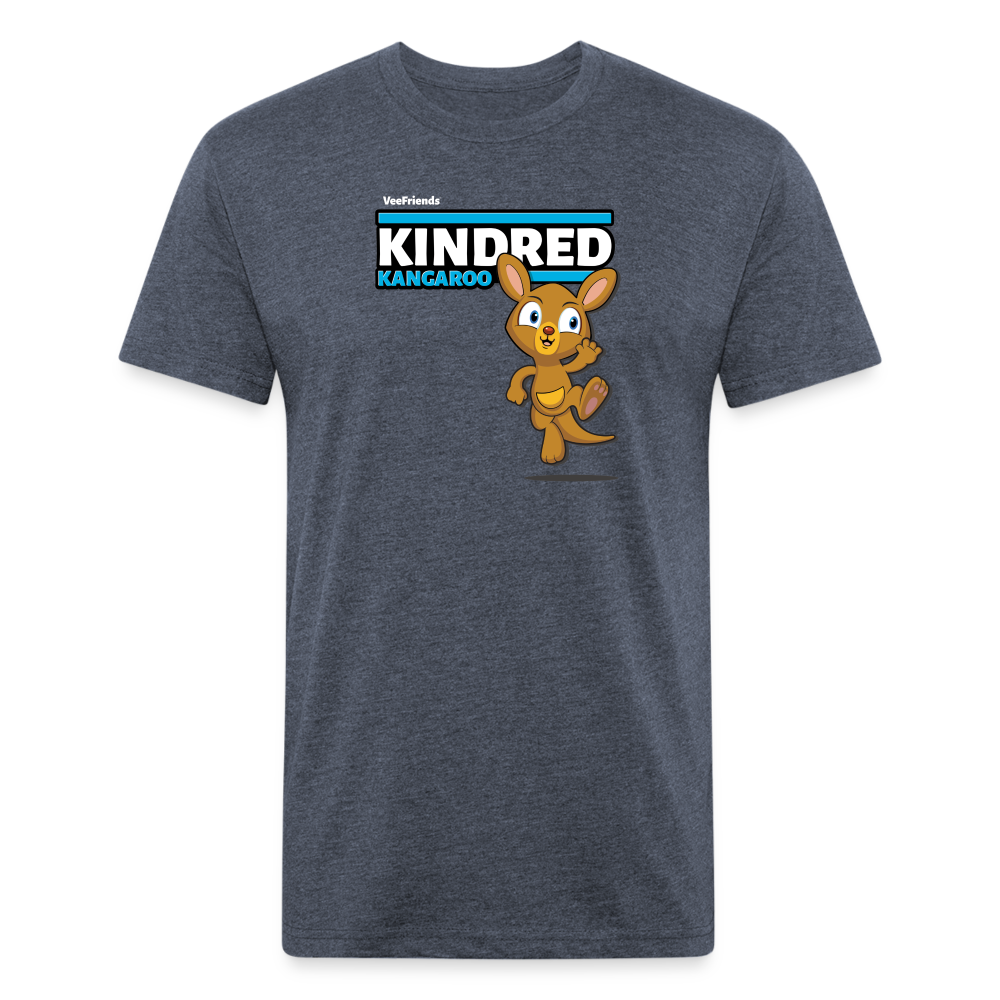 Kindred Kangaroo Character Comfort Adult Tee - heather navy