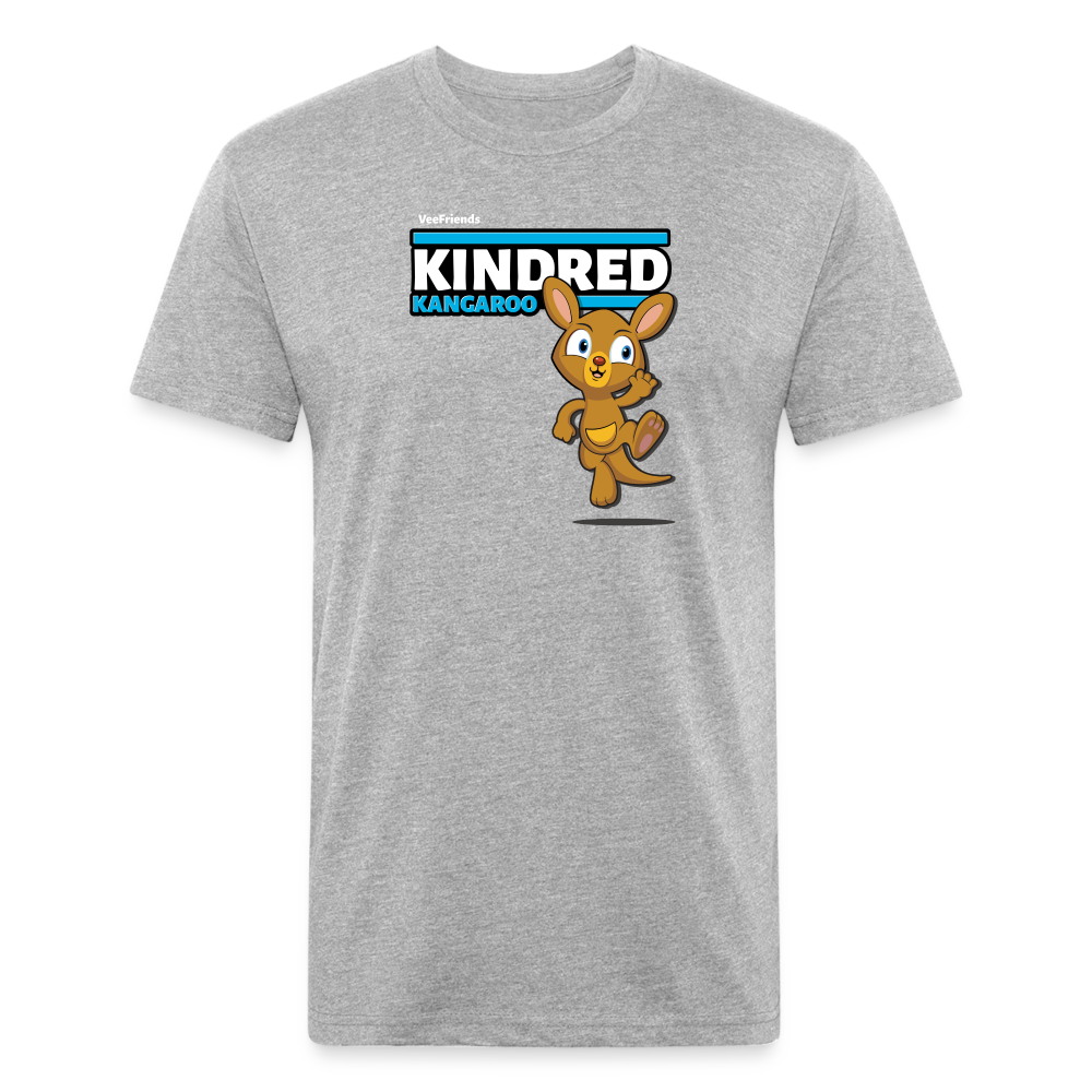 Kindred Kangaroo Character Comfort Adult Tee - heather gray