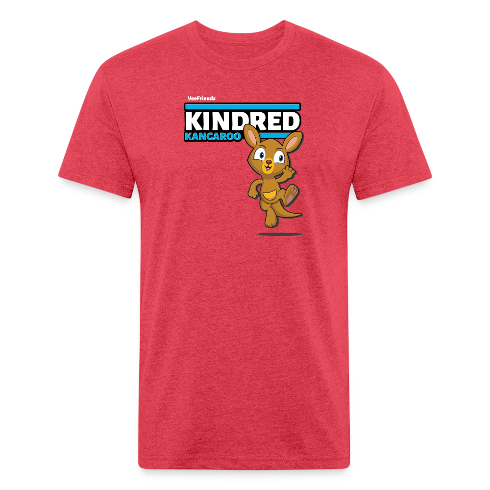 Kindred Kangaroo Character Comfort Adult Tee - heather red