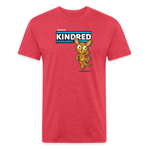 Kindred Kangaroo Character Comfort Adult Tee - heather red