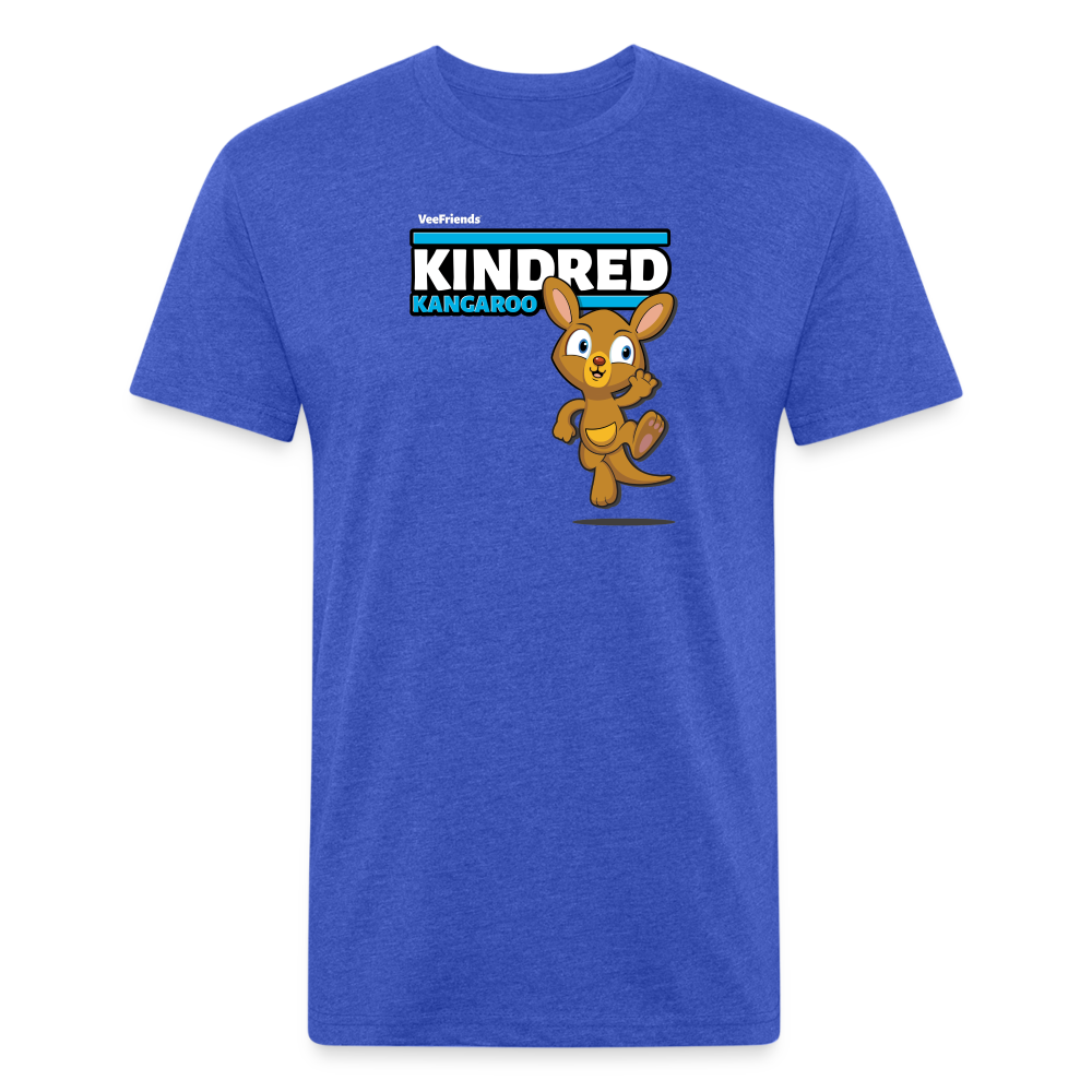 Kindred Kangaroo Character Comfort Adult Tee - heather royal