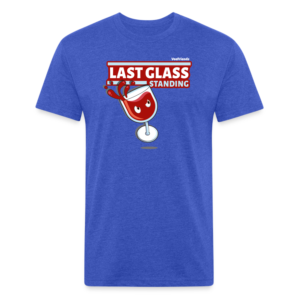 
            
                Load image into Gallery viewer, Last Glass Standing Character Comfort Adult Tee - heather royal
            
        