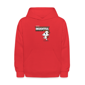 
            
                Load image into Gallery viewer, Insightful Irish Terrier Character Comfort Kids Hoodie - red
            
        