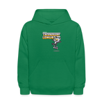 Legendary Lemur Character Comfort Kids Hoodie - kelly green