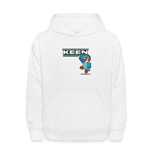 
            
                Load image into Gallery viewer, Keen Kingfisher Character Comfort Kids Hoodie - white
            
        