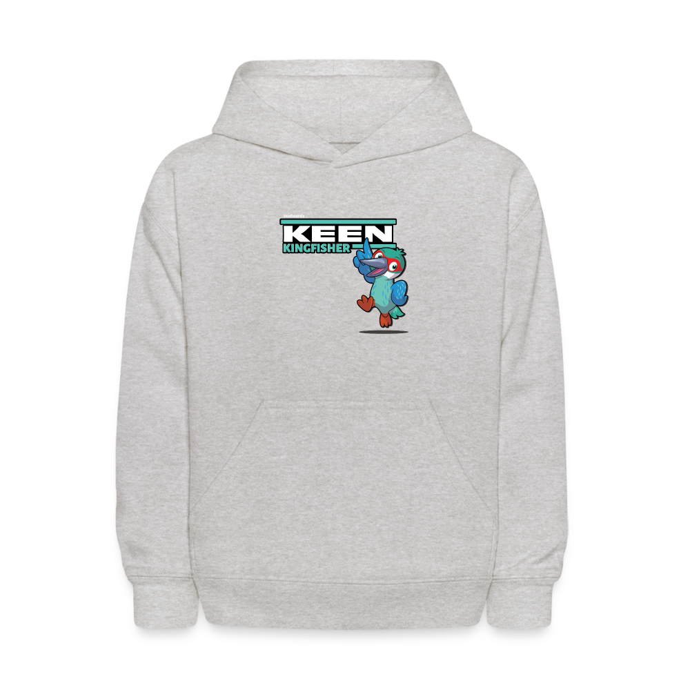 Keen Kingfisher Character Comfort Kids Hoodie - heather gray