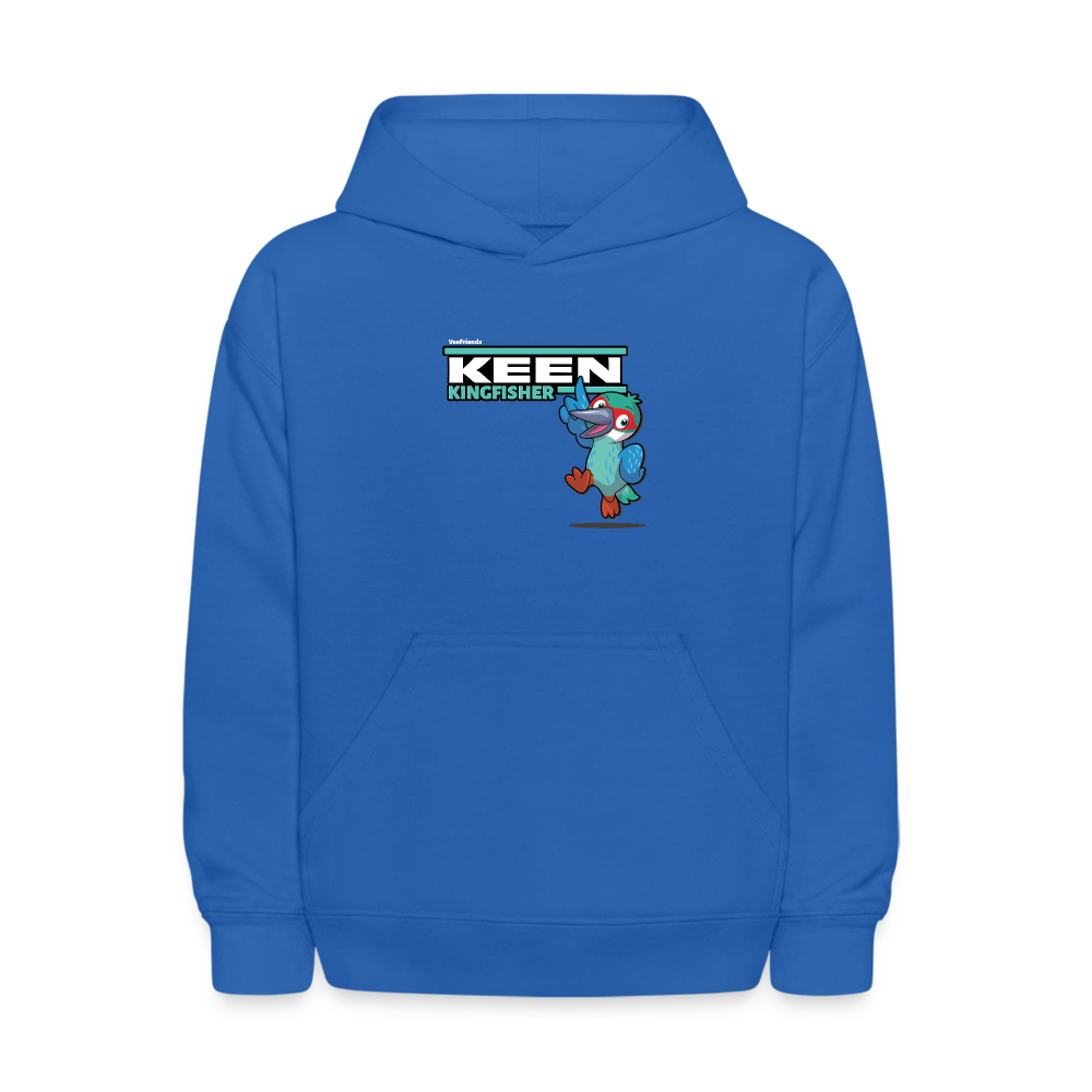 Keen Kingfisher Character Comfort Kids Hoodie - royal blue