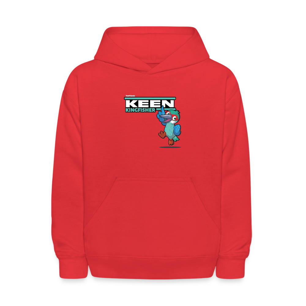 Keen Kingfisher Character Comfort Kids Hoodie - red