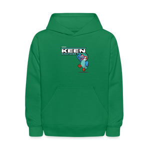Keen Kingfisher Character Comfort Kids Hoodie - kelly green
