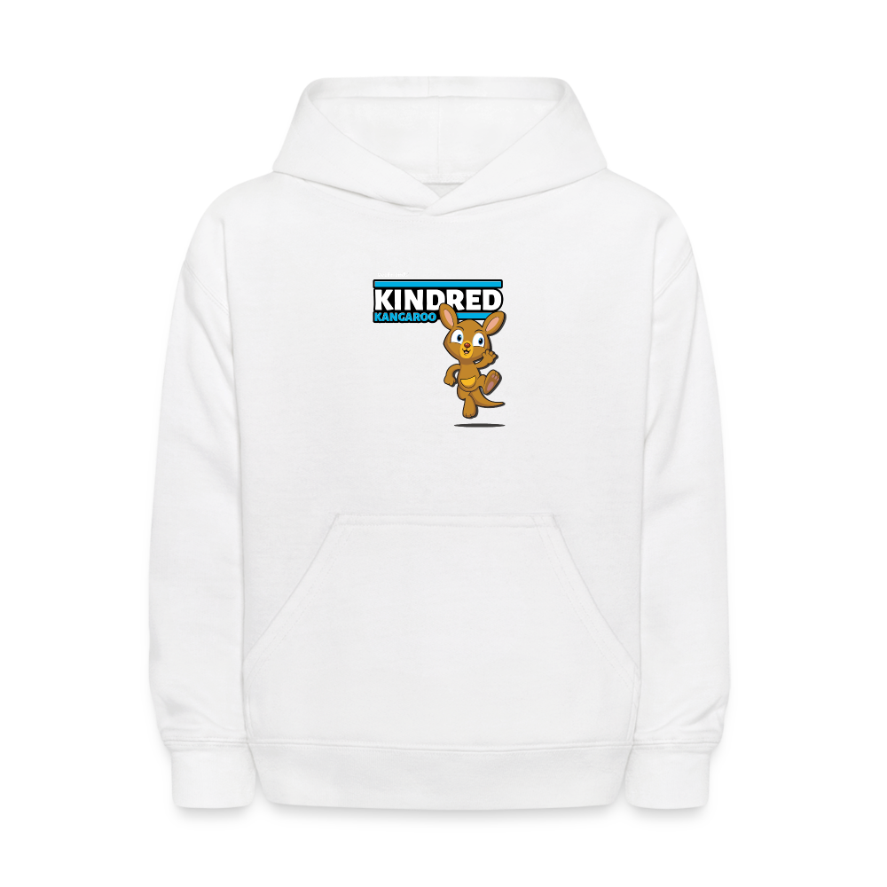 Kindred Kangaroo Character Comfort Kids Hoodie - white