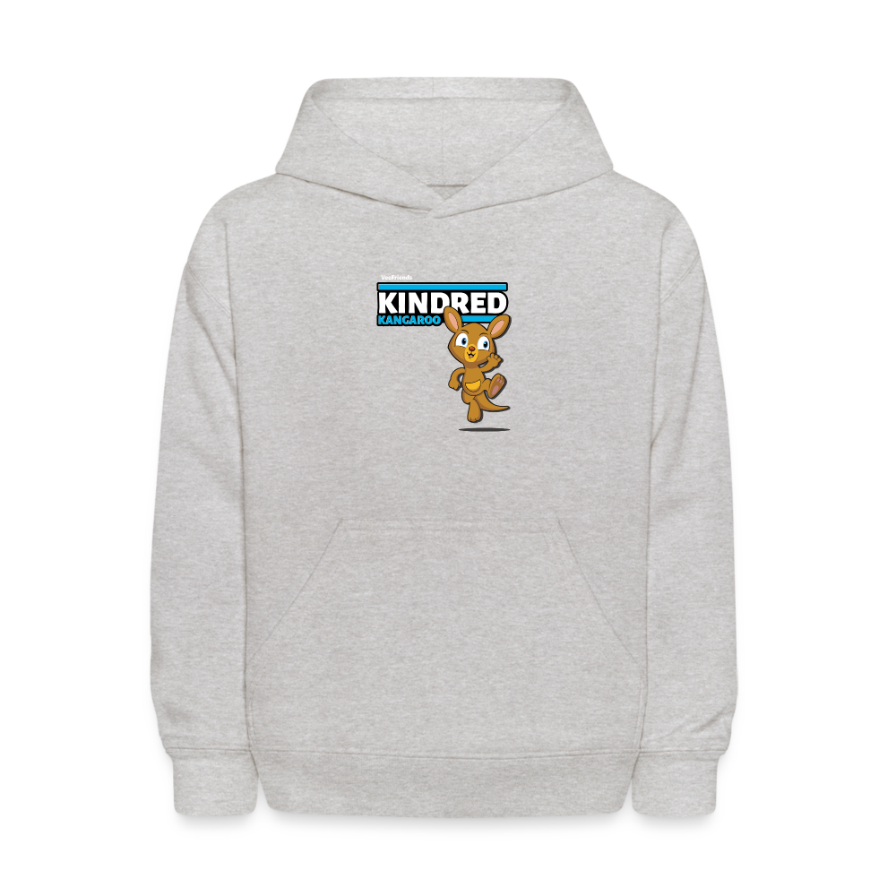 Kindred Kangaroo Character Comfort Kids Hoodie - heather gray