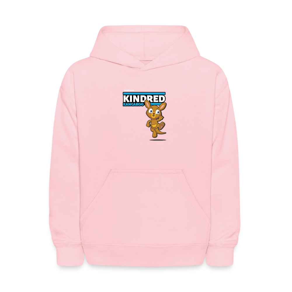 Kindred Kangaroo Character Comfort Kids Hoodie - pink