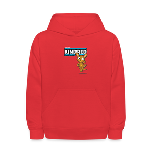 Kindred Kangaroo Character Comfort Kids Hoodie - red