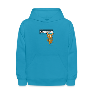 Kindred Kangaroo Character Comfort Kids Hoodie - turquoise