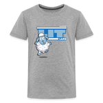 Lit Lamb Character Comfort Kids Tee - heather gray