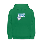 Lit Lamb Character Comfort Kids Hoodie - kelly green