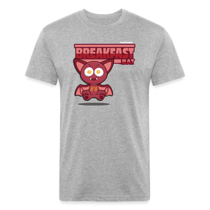 
            
                Load image into Gallery viewer, Breakfast Bat Character Comfort Adult Tee (Holder Claim) - heather gray
            
        