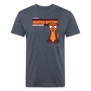 Mentor Meeting Mongoose Character Comfort Adult Tee (Holder Claim) - heather navy