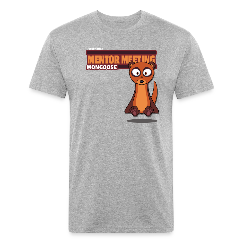 Mentor Meeting Mongoose Character Comfort Adult Tee (Holder Claim) - heather gray