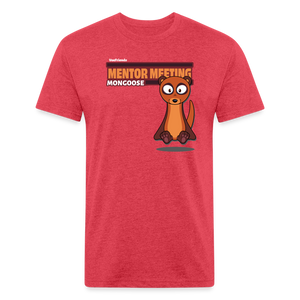 Mentor Meeting Mongoose Character Comfort Adult Tee (Holder Claim) - heather red