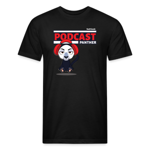Podcast Panther Character Comfort Adult Tee (Holder Claim) - black