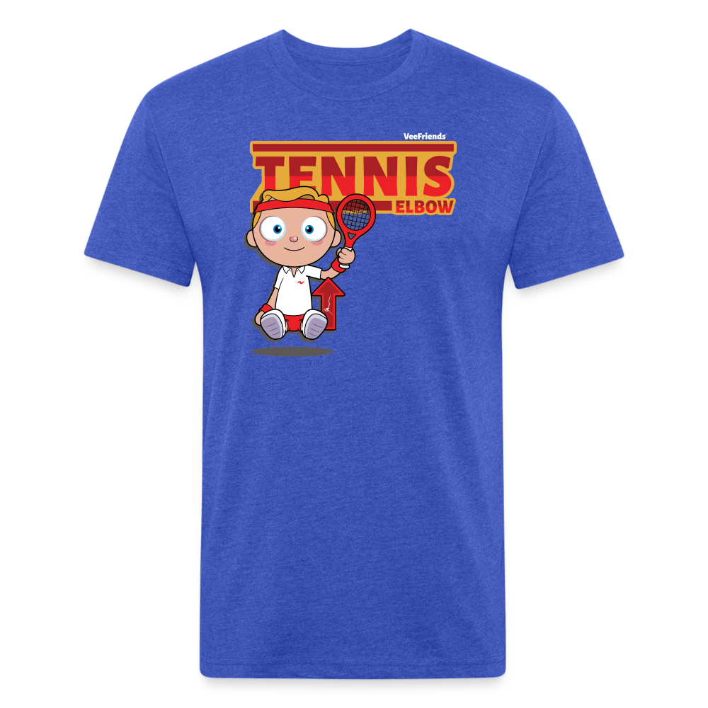 
            
                Load image into Gallery viewer, Tennis Elbow Character Comfort Adult Tee (Holder Claim) - heather royal
            
        