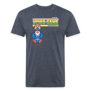 
            
                Load image into Gallery viewer, Video Game Vulture Character Comfort Adult Tee (Holder Claim) - heather navy
            
        