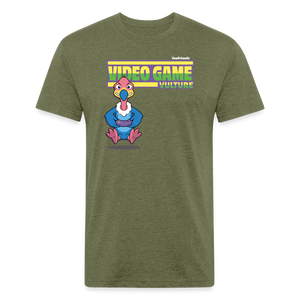 Video Game Vulture Character Comfort Adult Tee (Holder Claim) - heather military green