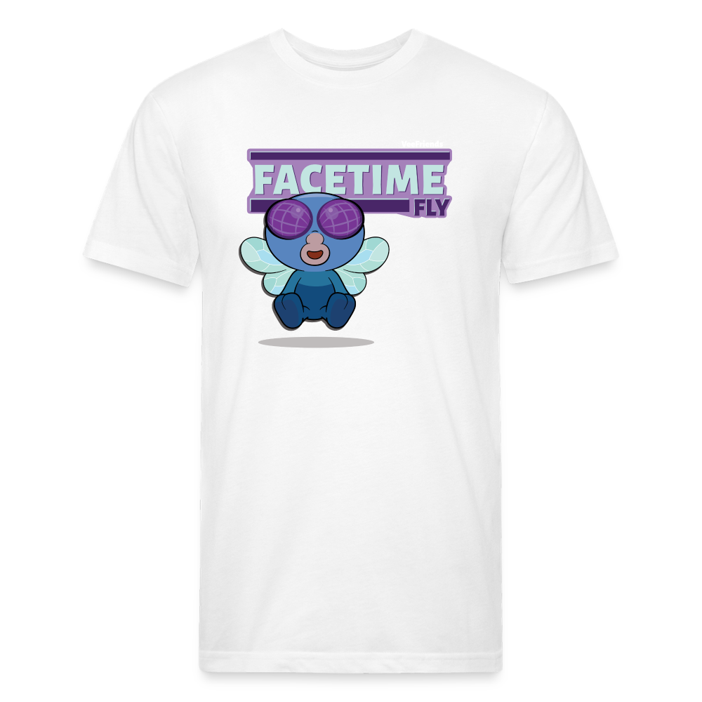 Facetime Fly Character Comfort Adult Tee (Holder Claim) - white