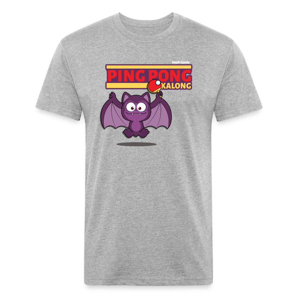 Ping Pong Kalong Character Comfort Adult Tee (Holder Claim) - heather gray