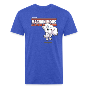 
            
                Load image into Gallery viewer, Magnanimous Maltese Character Comfort Adult Tee - heather royal
            
        