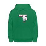 Magnanimous Maltese Character Comfort Kids Hoodie - kelly green