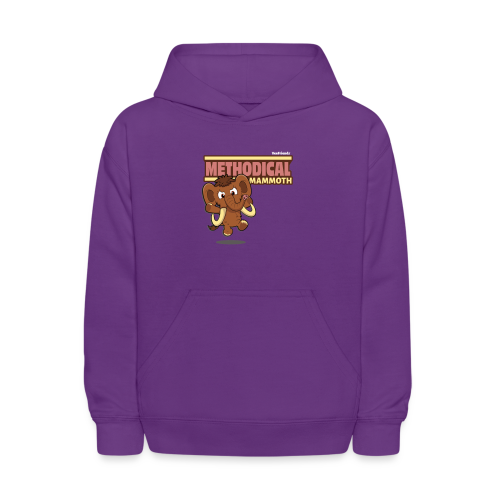 Methodical Mammoth Character Comfort Kids Hoodie - purple