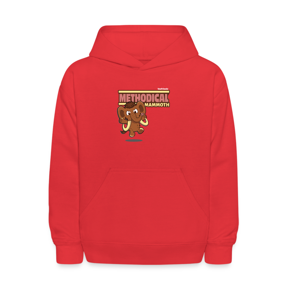 Methodical Mammoth Character Comfort Kids Hoodie - red